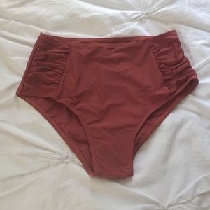 Zaful High-Waisted Swim Bottoms